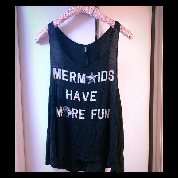 Triumph Tops - Triumph mermaids have more fun  basic tank top